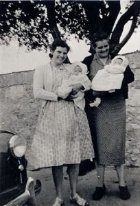 District Nurses 1950s - Nurse Evans (left) and Nurse Pethick (right)